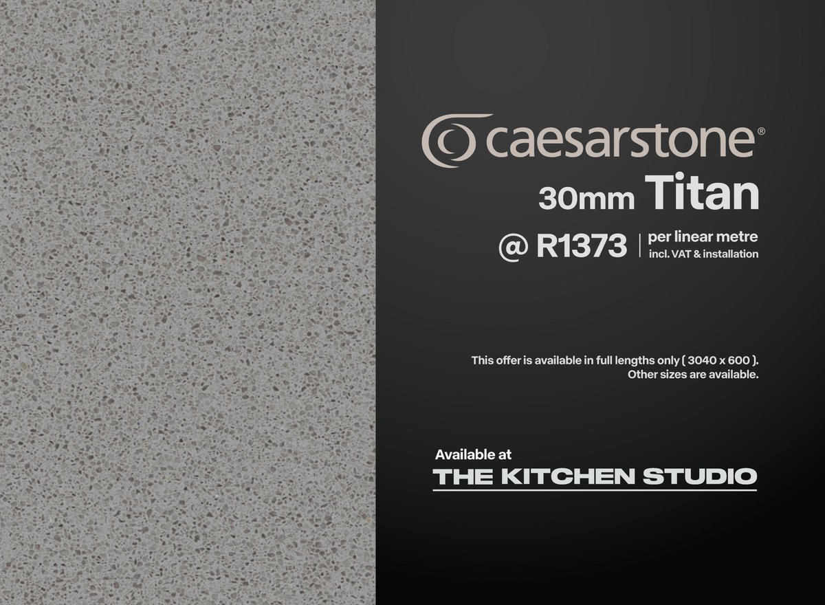 Upgrading your kitchen?

Shop 50% Off full lengths of Caesarstone Quartz.
Offer available now Online.

Visit:kitchenstudio.com/offers for more info.

Ts&amp;Cs Apply.