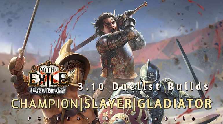 VIPR4PG's tweet photo. #PoE 3.10 Delirium Duelist Popular Starter Build

PoE 3.10 has arrived! Are you ready to take on new challenges? Take a look at the PoE 3.10 Delirium Duelist Builds(Champion, Gladiator, Slayer) prepared by R4pg for you!

https://t.co/kkZfGMcgU5 https://t.co/YYnXAeFR1F
