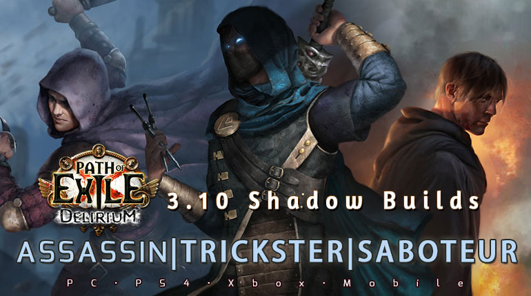VIPR4PG's tweet photo. #PoE 3.10 Delirium Shadow Popular Starter Build

PoE 3.10 has arrived! Are you ready to take on new challenges? Take a look at the PoE 3.10 Delirium Shadow Builds (Assassin, Saboteur, Trickster) prepared by R4pg for you!
https://t.co/YfsEoXstqs https://t.co/pdqNEUtob0