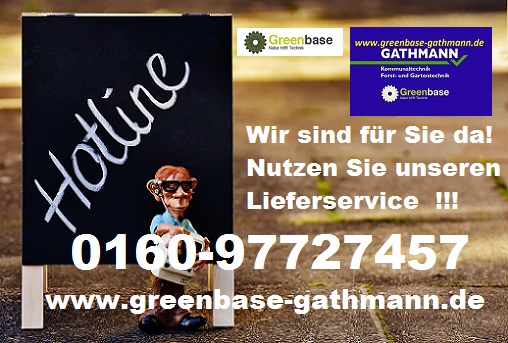 Unsere Servicehotline ist eingerichtet!
greenbase-gathmann.de