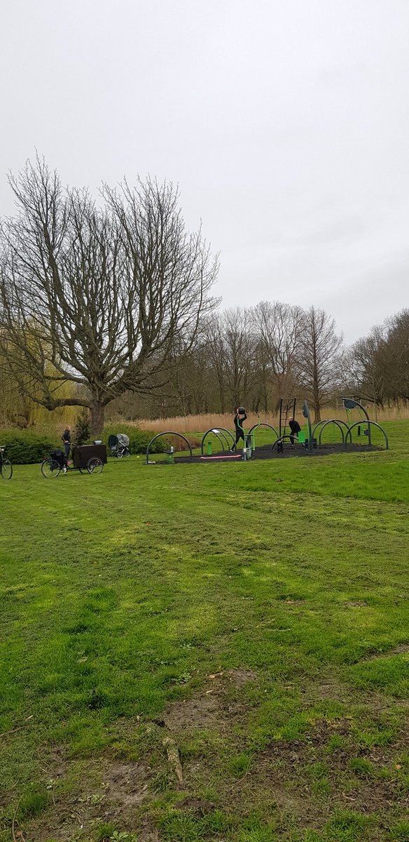 De nieuwe gym #coronavirus #lente