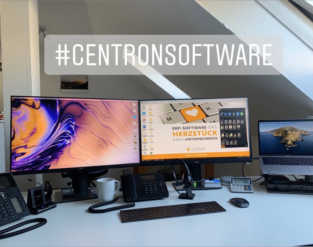 centronsoftware's tweet photo. #StayAtHome ist natürlich auch bei uns ein Thema!
So sind wir weiterhin für unsere Kunden erreichbar 👍🏻
#Homeoffice #coronavirus #wirbleibenzuhause https://t.co/4CRVhF6nIg