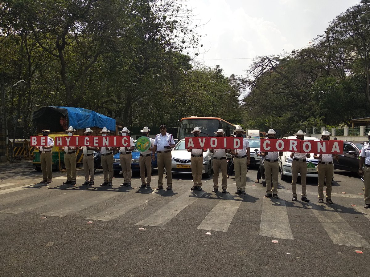 tanmoycricket's tweet photo. A small initiative by @BlrCityPolice https://t.co/MCOCTHwjzm