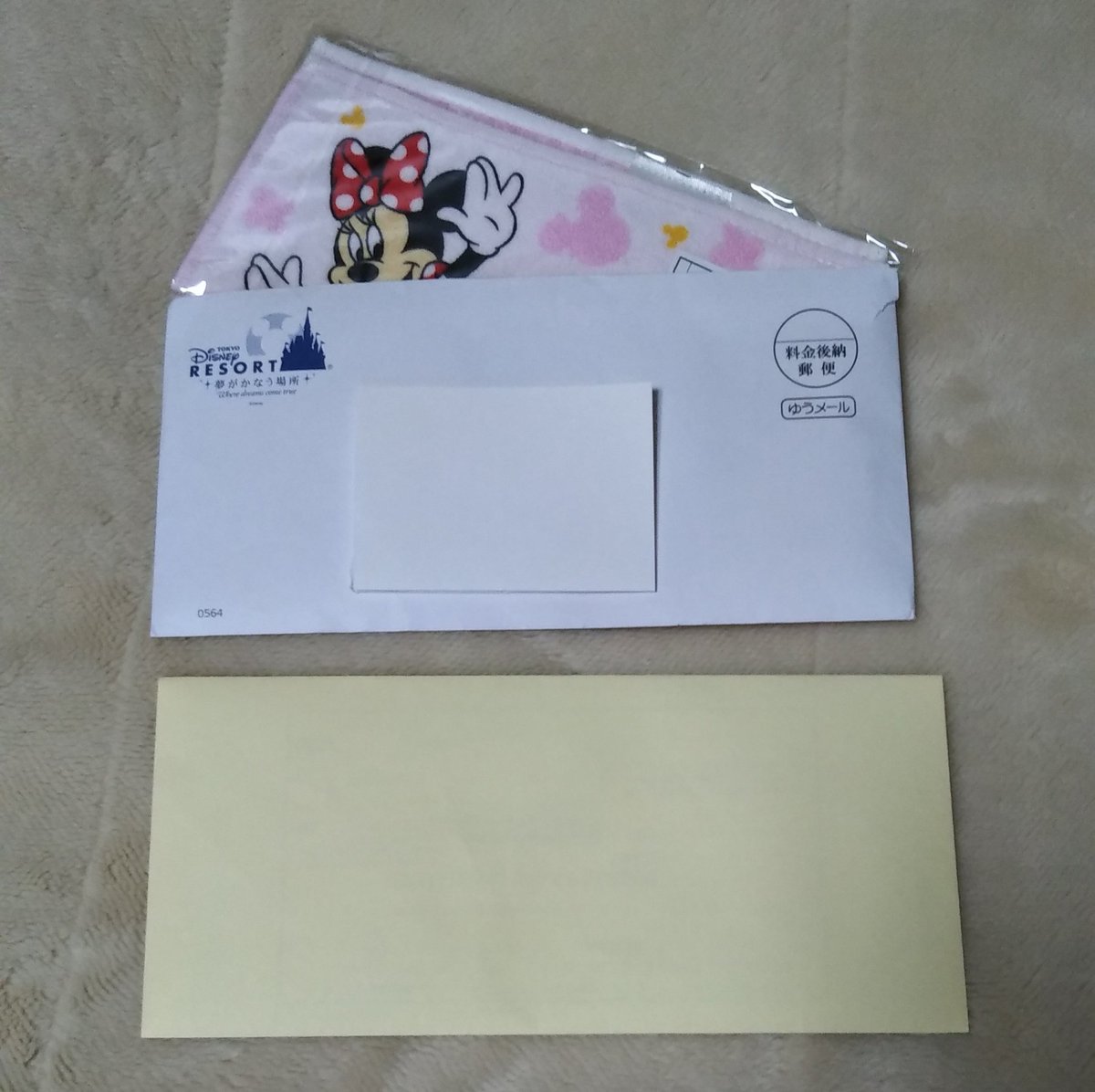ペガサス ｐｇｓ على تويتر ディズニーの国勢調査依頼 黄色い封筒のやつ したら記念品届いた 丁寧に解答させていただきました