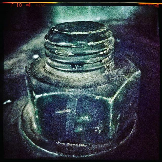 western4uk's tweet photo. Close-up and personal with footbridge fixings at Manchester Victoria #fmsphotoaday #fms_closeup https://t.co/YXIxGQ6lg7 https://t.co/95QjDqdYGu