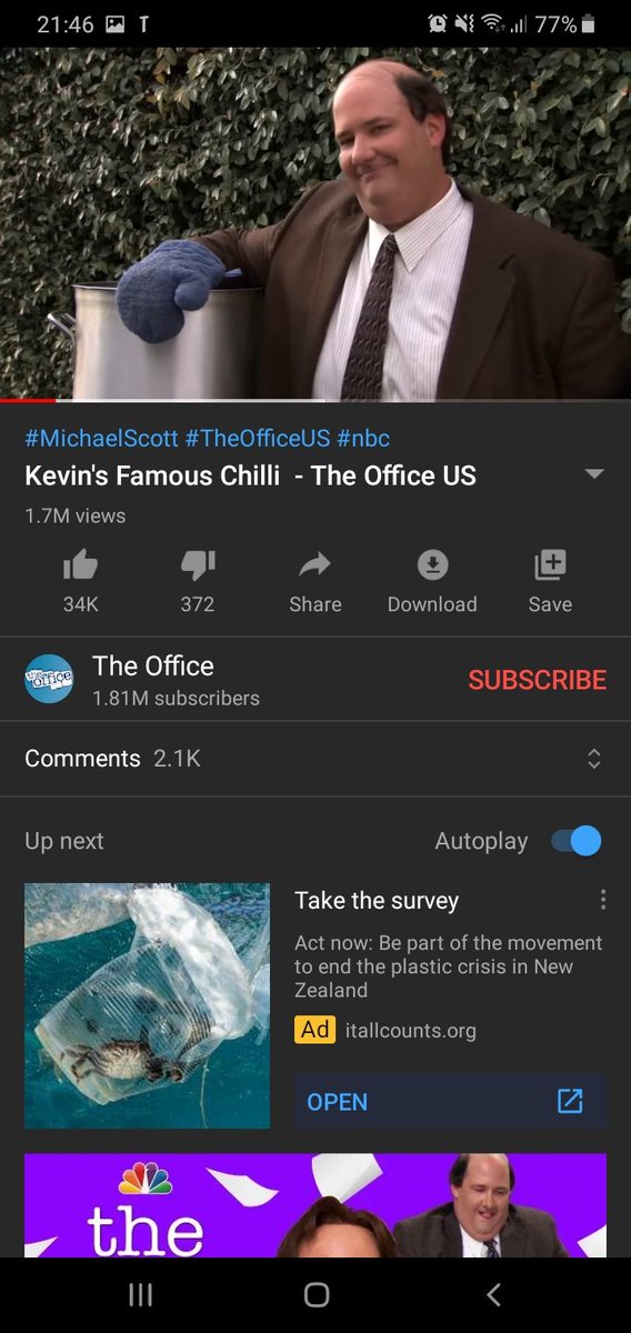Day 49 of sending  @JoshuaRush music until he likes one or responds.The office - theme songPlus a special scene of Kevin