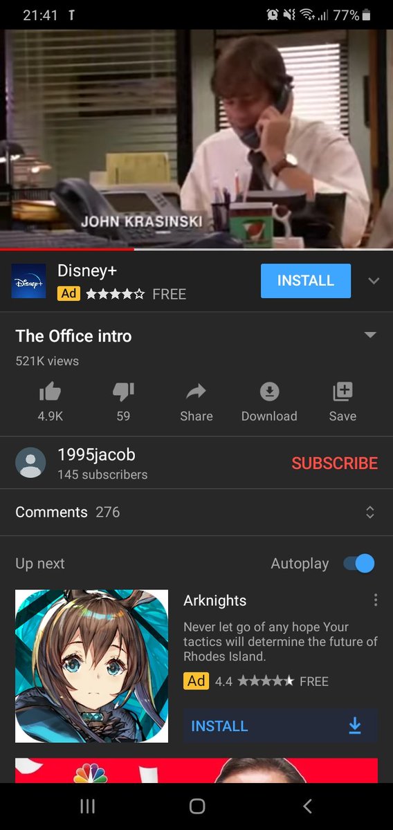 Day 49 of sending  @JoshuaRush music until he likes one or responds.The office - theme songPlus a special scene of Kevin