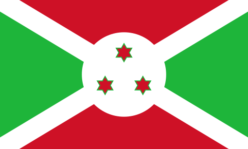 Burundi. 9.5/10. This is class. Adopted in 1962 after independence from Belgium. The white stands for peace, the green represents progress and the red is for the suffrage of the people during the freedom push. The stars represent the three major ethnic groups, Hutu, Twa & Tutsi.