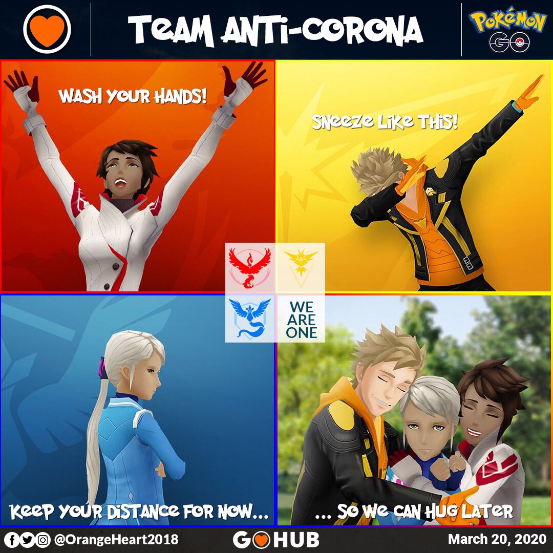 One last call to all of you playing Pokémon, let’s all follow the guidelines and the measures in place for now! The world needs us all in this! No exceptions, and we’ll see eachother on the flipside! 

STAY SAFE! #staysafe #coronavirus #Covid_19 #StayAtHomeChallenge #stayathome