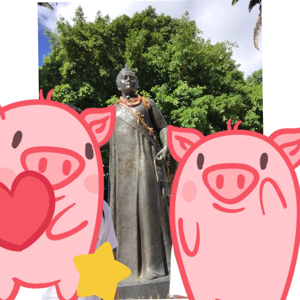 HawaiiloverRie's tweet photo. Queen Liliuokalani statue
リリウオカラニ女王像

ハワイ王国の最後の国王👑
兄の後に継いだ唯一の女王‼︎
左手には『アロハ・オエ』という歌詞が握られています😊
#hawaii #ハワイ #Queenliliuolakani #リリウオラカニ女王 #alohaoe #アロハオエ #ハワイ王国 https://t.co/EJ89AMBVIP