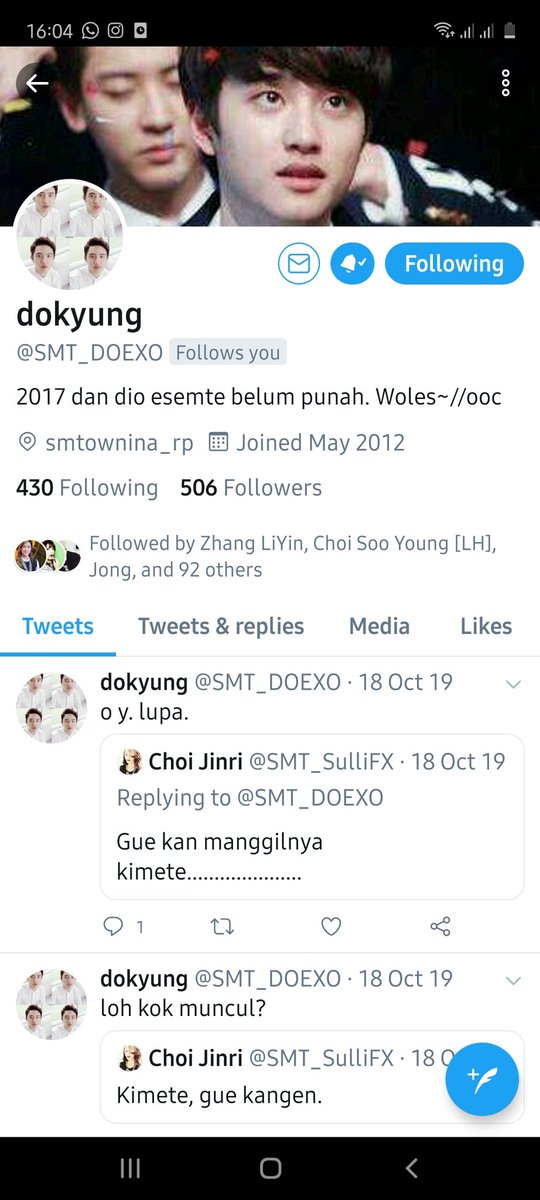 SMT_SulliFX's tweet photo. MASA HARUS SAMPE NYALAIN NOTIF SEGALA BUAT LO BEDUA DOANG SIH @SMT_DOEXO @SMT_KeySH https://t.co/fzBEqjkELF