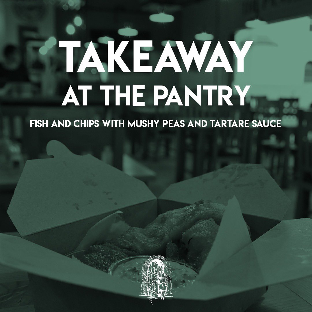 FISH &amp; CHIP FRIDAY 🐟 Enjoy at home with a Pantry Takeaway!! 🙌🏼 📞 #ThePantry #PantryNewmarket #Takeaway #Corona #FishAndChips