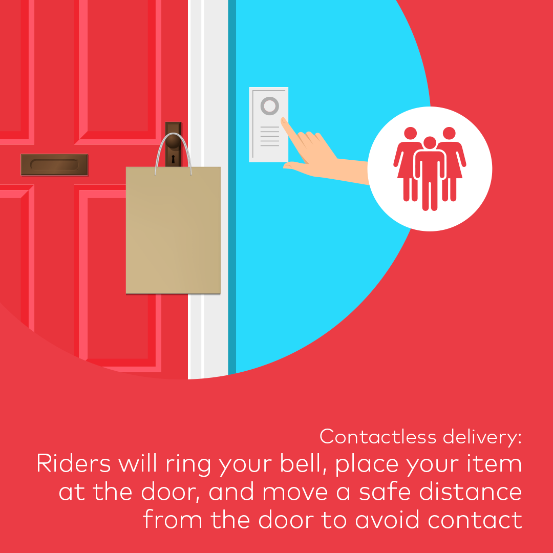 CarriageUAE's tweet photo. Carriage is here for you. 💪

Please note that we are closely monitoring our riders ensuring they follow precautionary food &amp; groceries protocols during order collection &amp; drop off's deliveries #StayInWithCarriage https://t.co/p93VMXOtc1