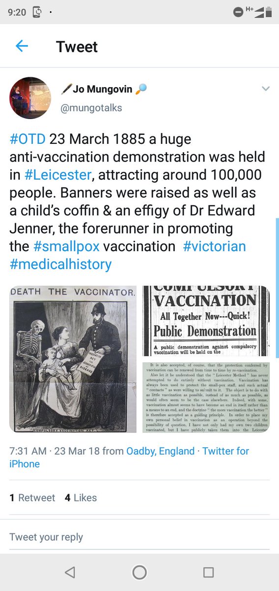 43PoliceForceMA's tweet photo. https://t.co/fdU3nxFKNL #DearAll #20March 2020 @PHE_uk DealingWith #Covid_19 #Covid19UK #QueenVictoria's time #Smallpox #Epidemic📜#LeicesterMethod by #Leicester👥#Parents @DHSCgovuk @10DowningStreet @CCLeicsPolice @mungotalks @Police_Gazette @Who @DrTedros #MA🎶30 #M25📵🚗#A47 https://t.co/V4T8tdjHpU