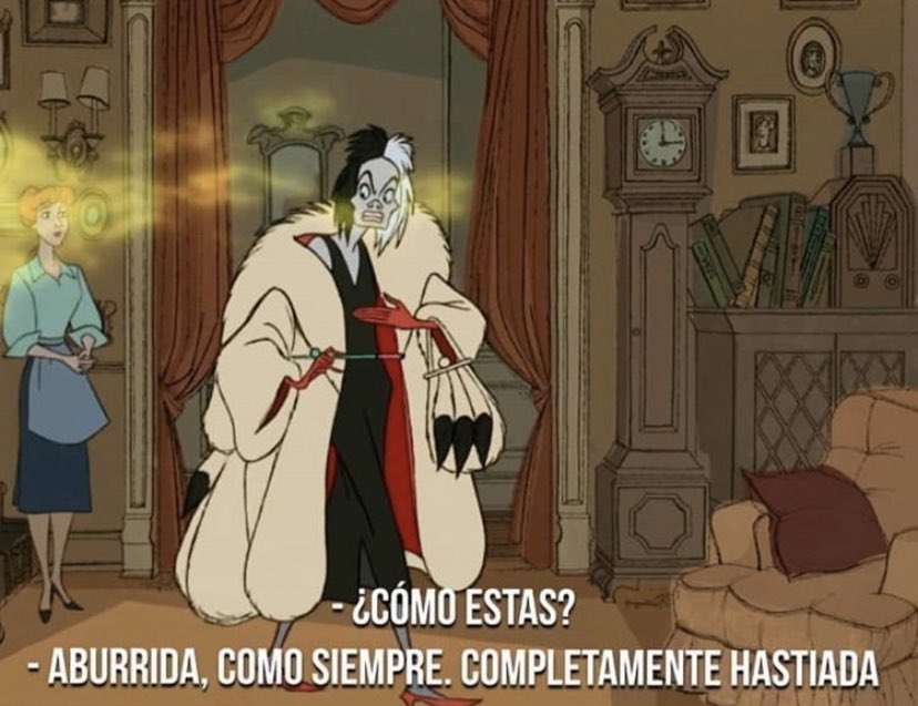 GatoSurrealista's tweet photo. Siempre pensé que sería una príncipe Disney pero resulta que soy una villana Disney https://t.co/NJgvnhKJmS