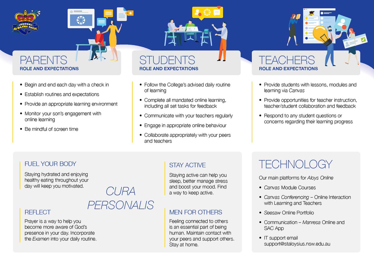 Aloys Online - SAC profile of online learning