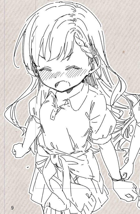 久川颯 「はーちゃん 」|日下氏(ゆっきー)のイラスト