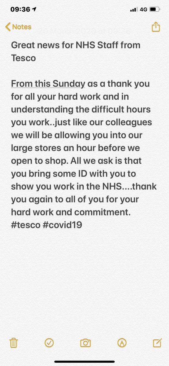 kaz_doherty's tweet photo. Great support for our teams #tesco #togetherwecandoit https://t.co/cUhJiZw4n6