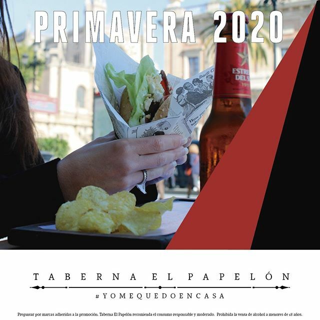 Llegó  la primavera de 2020, una primavera atípica dadas las circunstancias. 
Y aunque no la podemos celebrar en la calle, entre tapas y amigos como realmente nos gustaría a todos. Desde Tabernas El Papelón recordamos la importancia de seguir las recomen… ift.tt/394HU7I