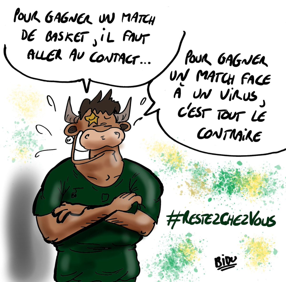limogescsp's tweet photo. Merci à Bidu pour ce dessin 💚

#RestezChezVous #CSP4ever https://t.co/aH9VqCttcd
