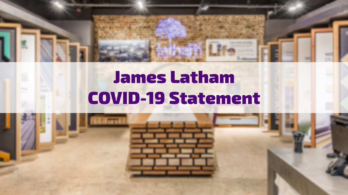 At <a href="/AbbeyWoodsLtd/">Abbey Wood Agencies</a> and <a href="/lathamsltd/">James Latham</a> the health of our customers, colleagues &amp; suppliers is our priority, We will ensure this remains our focus as the Covid-19 situation develops.
We wish you and your families, colleagues &amp; friends well.

lathamtimber.co.uk/news-media/jam…

#Coronavirus
