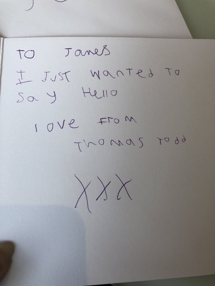 tinywriters2020's tweet photo. We made these cards for James who is 89 and lives alone this morning.
We hope they make him smile. #TinyWriters #BeKind https://t.co/VRqlLT0wyM