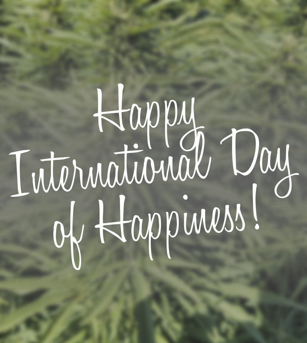 HempProcessingS's tweet photo. Happy International Day of Happiness! We hope you're all doing well and staying positive through these troubling times! https://t.co/204BAfovWk