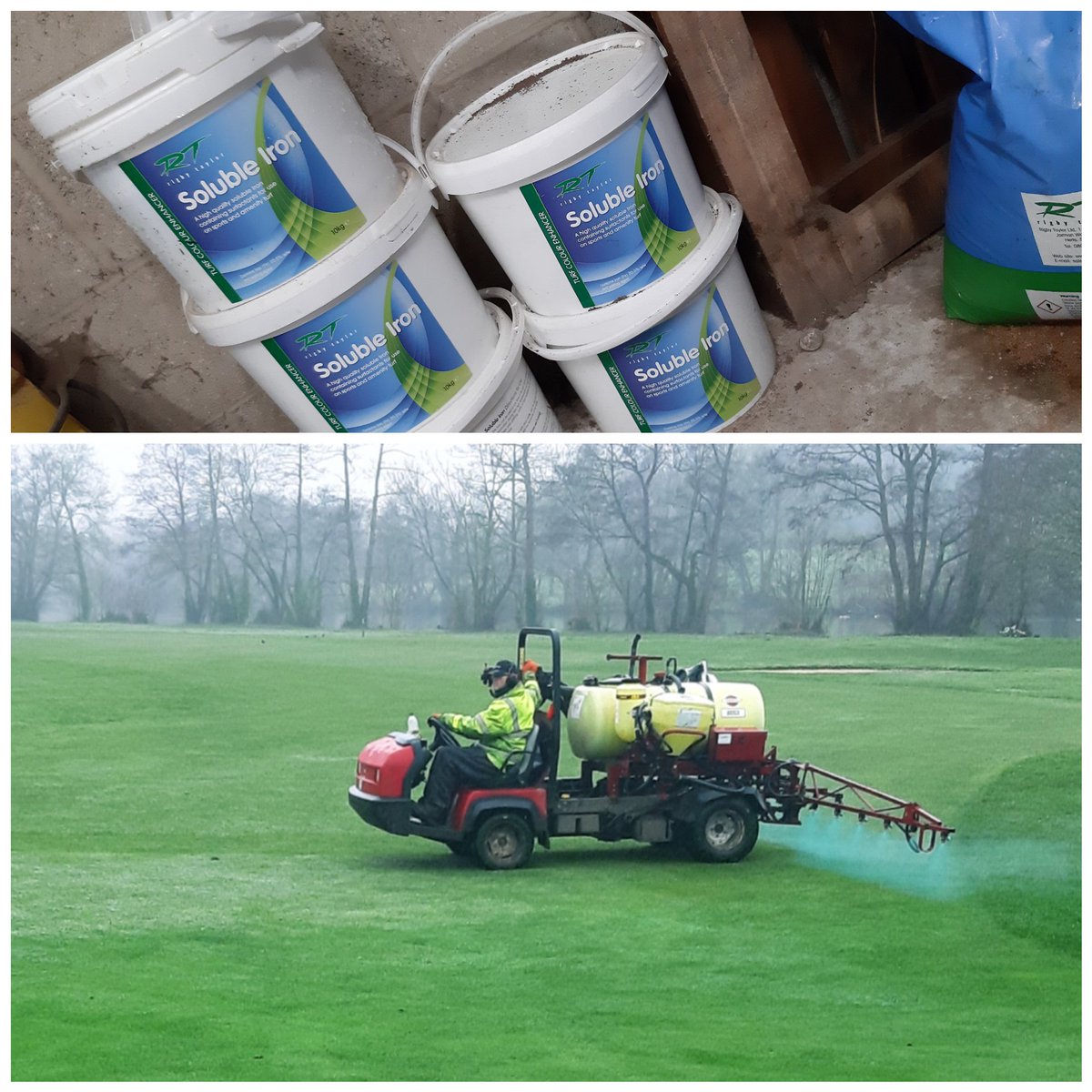 fancey76's tweet photo. Tees & apps sprayed keeping things cheap & using up old stock but what a good product #turfhardener #mosscontrol @rigbytaylor
Strange week & feelings but the team have put in some top graft to bring the course together after such a wet winter #proudofmyteam ๐๐ @SouthwickParkGC https://t.co/ipOjMU8Ovb