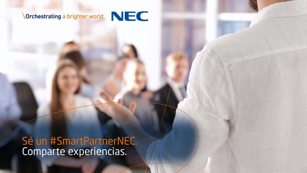 NEC_LASC's tweet photo. Otra de las ventaja de ser #SmartPartnerNEC es la oportunidad de asistir a conferencias anuales de partners locales y regionales. Más información 👉https://t.co/7thrgQSJhS https://t.co/9mmZE2DmKw