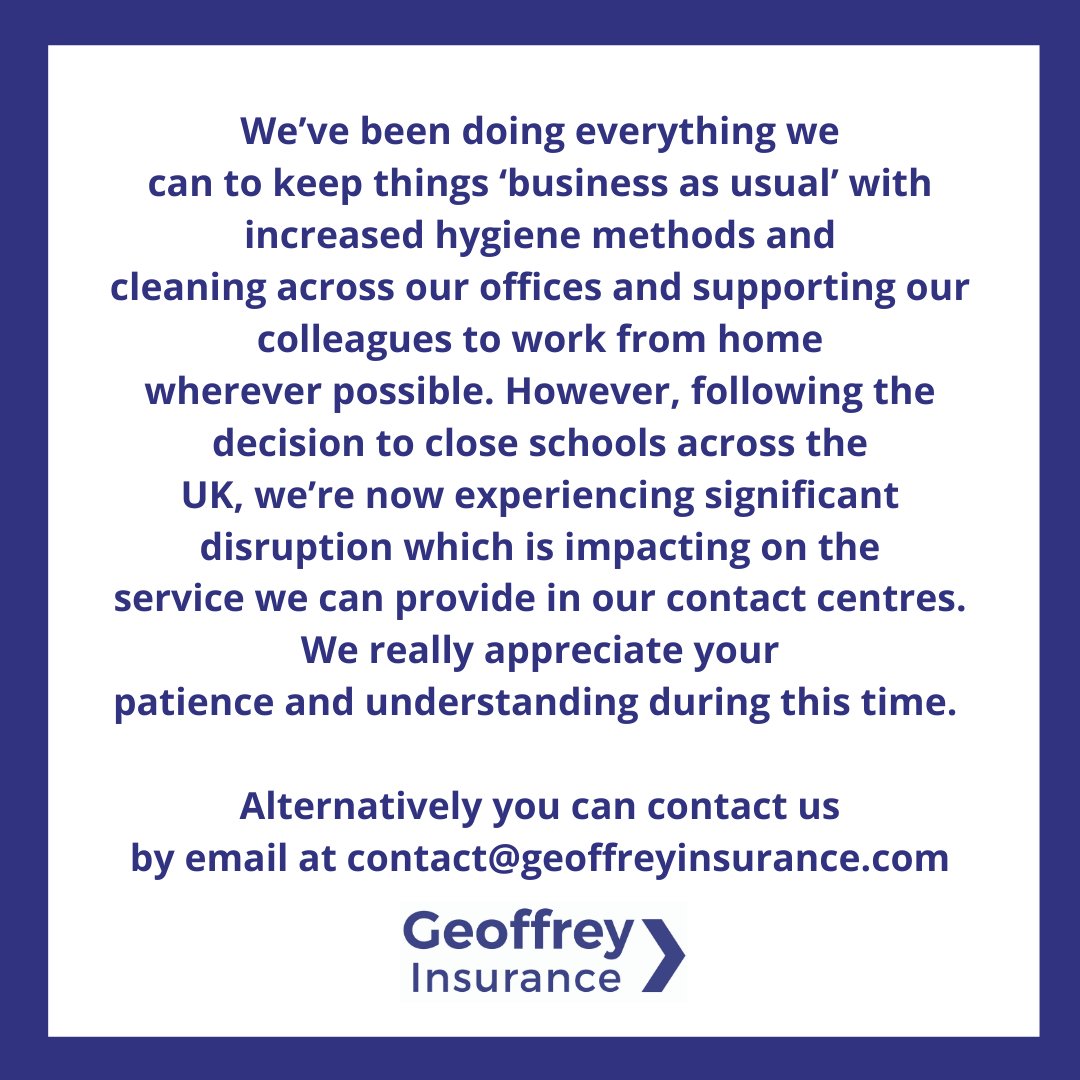 GeoffreyHelp's tweet image. We're doing our best to keep things 'business as usual' and we are grateful for your patience during this time. We hope you are all remaining well.
