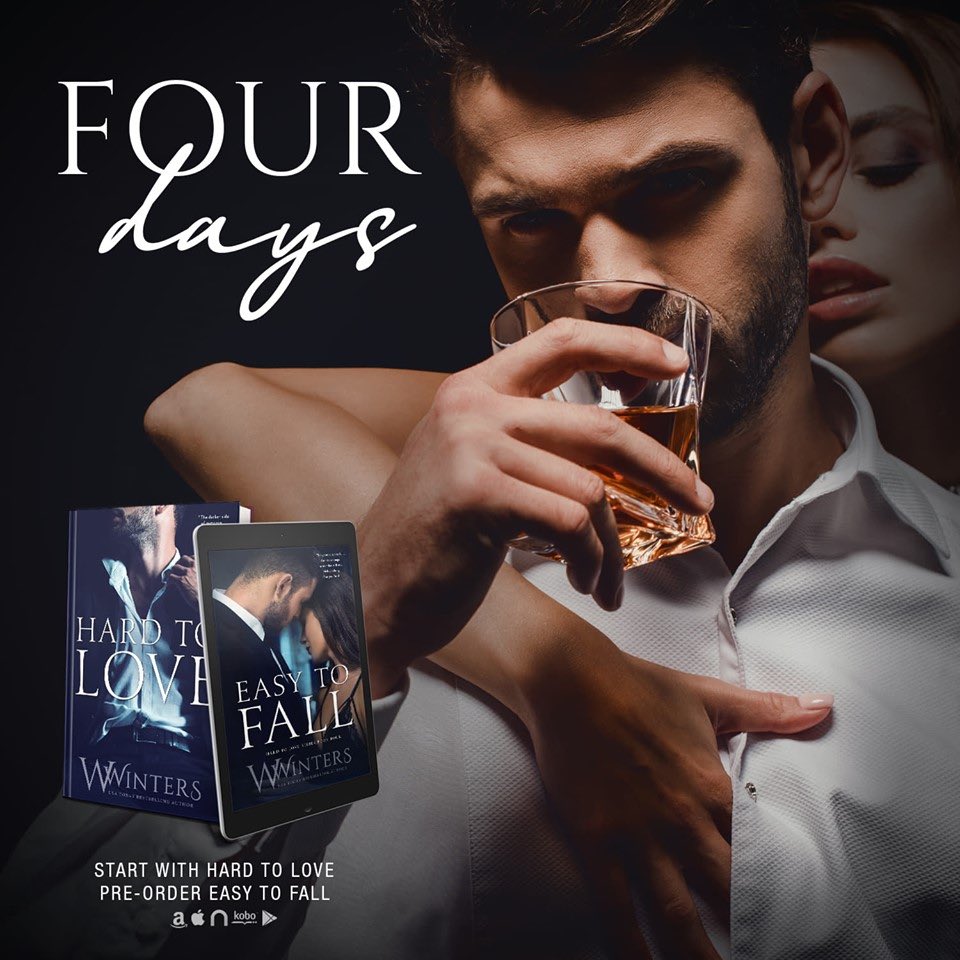 Moms_Book_Xscap's tweet photo. ꧁ 𝓟𝓻𝓮𝓸𝓻𝓭𝓮𝓻 𝓑𝓵𝓪𝓼𝓽 ꧂
EASY TO FALL, the fourth and final book in the Hard To Love Series from @WillowWintersbb, releases March 24th.
Book/Series details:
https://t.co/BxLMrPwKJB
#Preorder Blast hosted by @CandiKanePR
#EasyToFall #HardToLoveSeries #4Days https://t.co/UWxWINh1qm