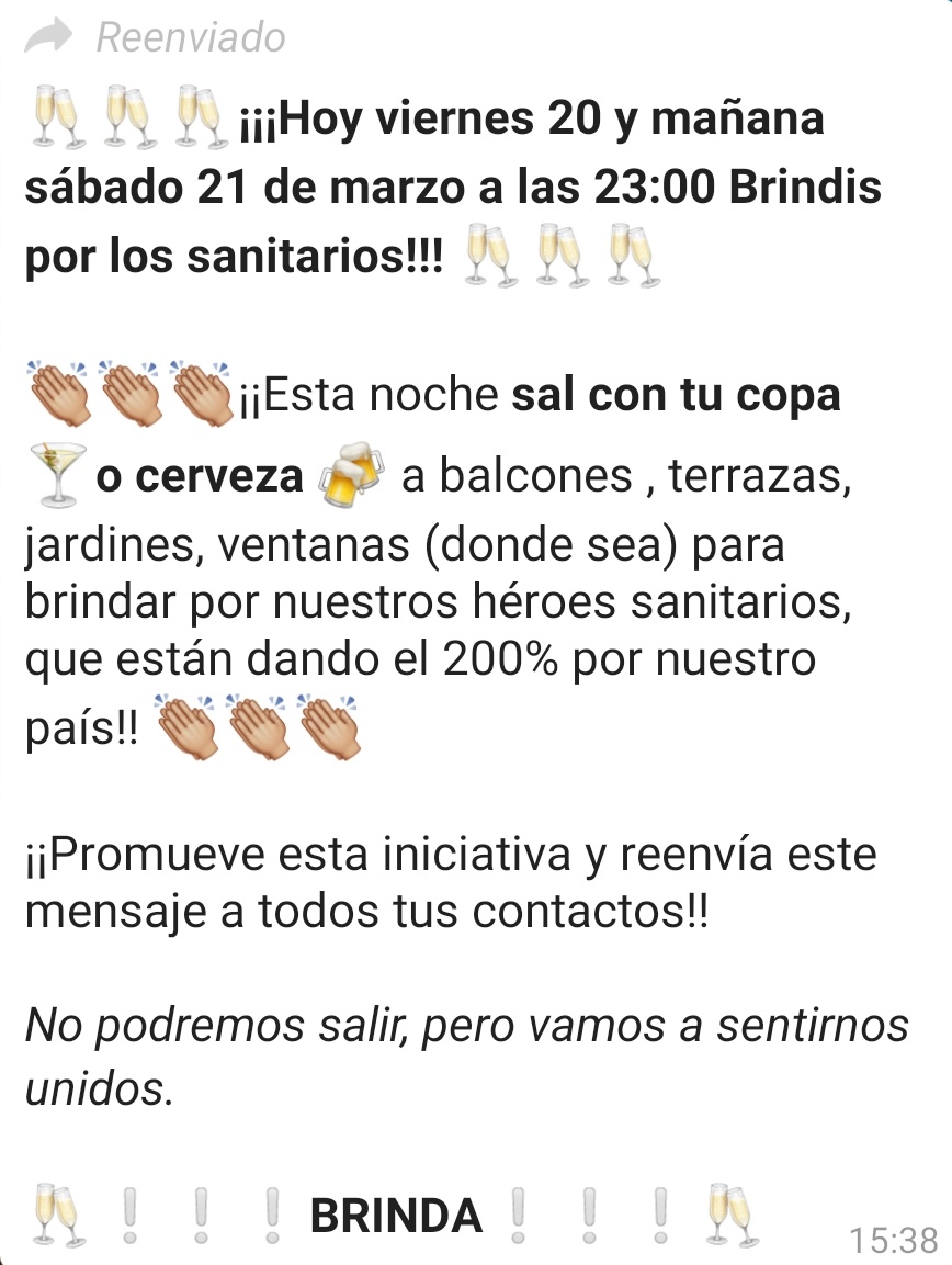 Me acaban de pazar esto, vamos a darle mi genteeee. Reenviarlo chavaleeee