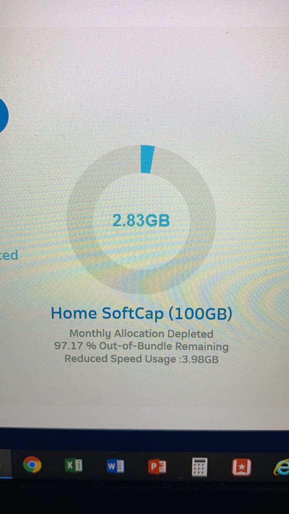 NicBraby's tweet photo. @TelkomZA - why are you throttling me? 4 days ago I added more data. Still can’t do anything on this “dial up” speed. Ref no:574141241 please escalate https://t.co/0DcqtkyE57