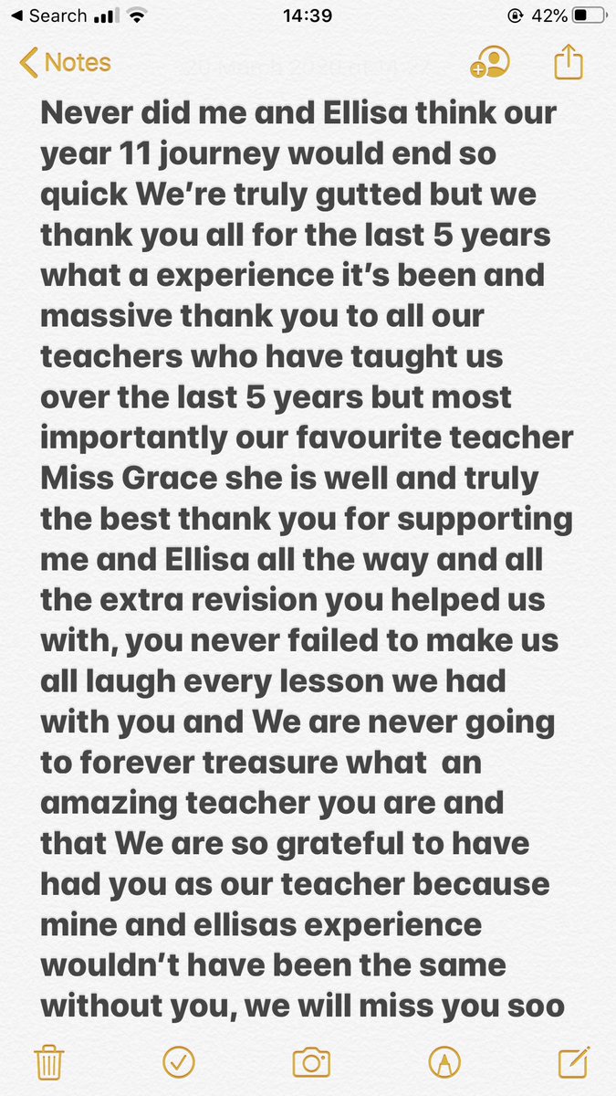 poxton03's tweet photo. We had to screenshot what we wrote due to it being too many words 😂.          @wright_ellisa @Sarahri1980 @cegrace6 @JodieArmitage https://t.co/PXFoBu3aBT