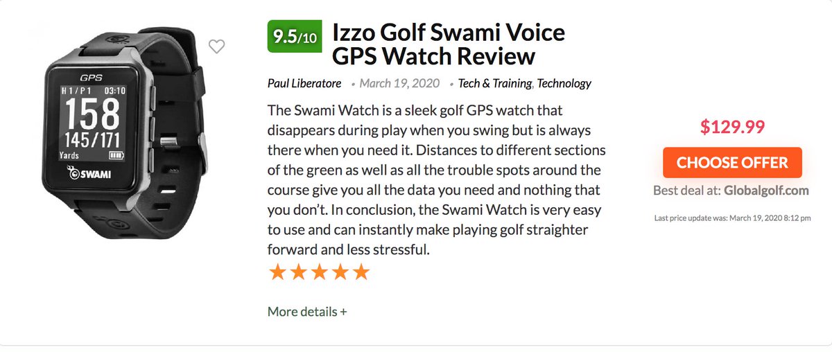 Golfer's Authority keeping it 💯! Find out what they have to say after putting our GPS units to the test! 

➡️ golfersauthority.com/guides-categor…