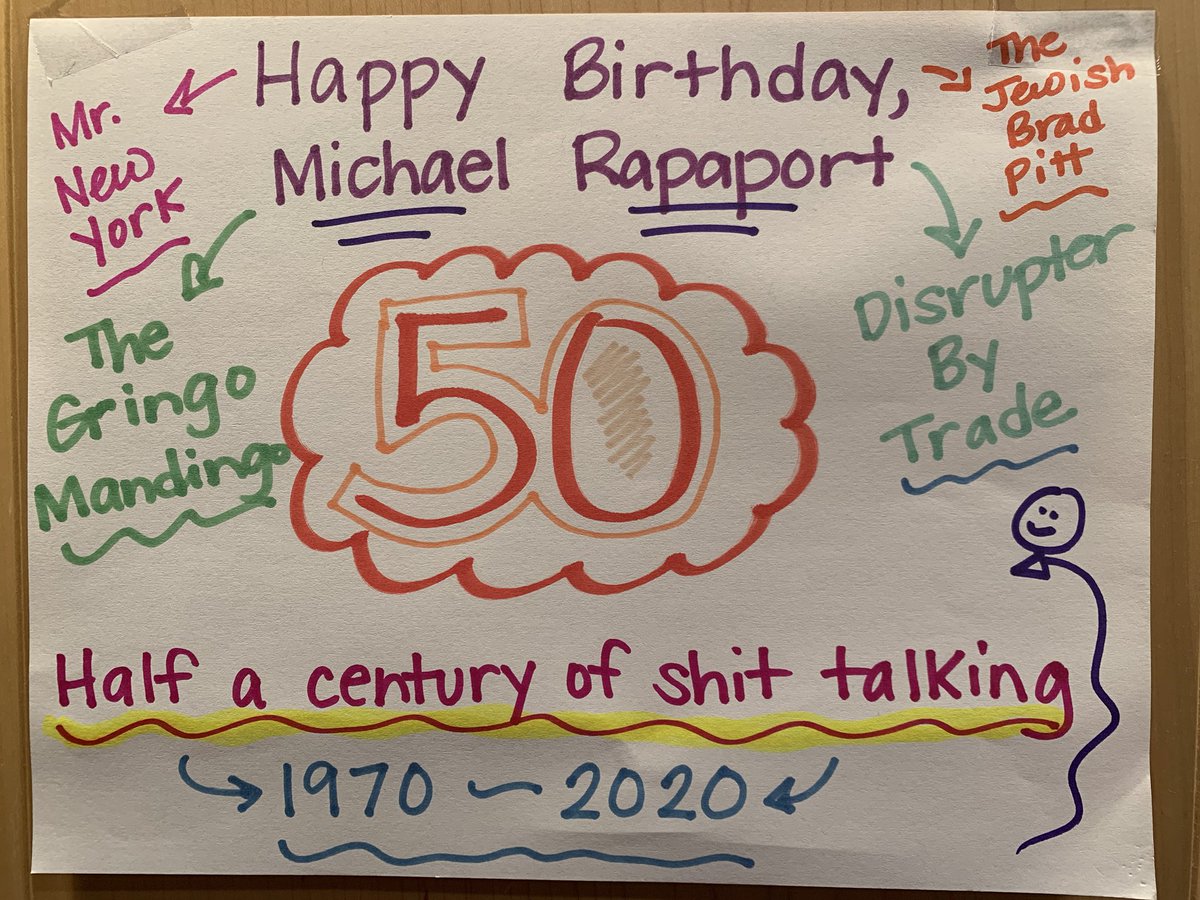 ohbehave71's tweet image. Happy Birthday to the Disrupter By Trade @MichaelRapaport ! Have a great year!!! 🎁🎈👏🎂🍰🥳  #disruptivebehavior