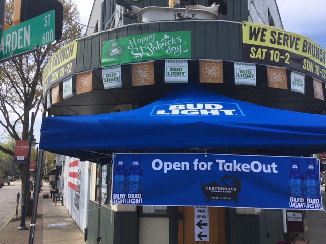 Friday specials available for curbside pick-up or non-contact delivery. Give us a call at 799-0196. 
Friday specials:
Fried Mahi $10.99
Pulled Pork BBQ + 2 veggies $9.49
Chicken Finger + 2 veggies $9.49
Veggies $8.99 quart/$4.99 pint
Meatloaf or Pork BBQ $8.99 per pound