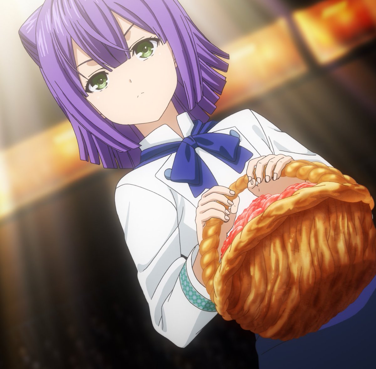 『食戟のソーマ』TVアニメ公式 on Twitter "Momo Akanegakubo voiced by Rie Kugimiya is