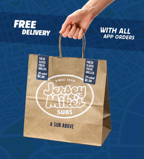 jersey mike's app free sub