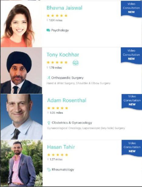 h_chndlr's tweet image. Doctify has launched free, secure Video Consultation tool for all our specialists/clinics on the platform in response to the pressures of #Covid_19 
PATIENTS: Look out for the blue badge &amp;gt; doctify.co.uk #healthcare #telemedicine #COVID19 @doctifyuk