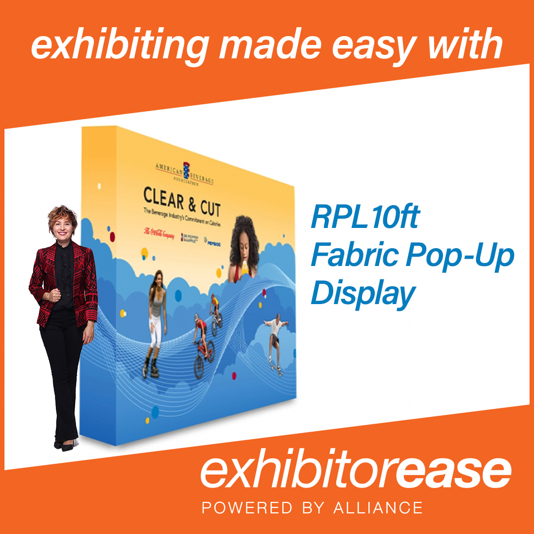 From the carrier case to conference floor in minutes! The RPL Fabric Pop-up is the perfect display on the go with an easily collapsible design and lightweight aluminum alloy frame. 

» bit.ly/2TVoAnO #ExhibitorEase #tradeshowdisplay