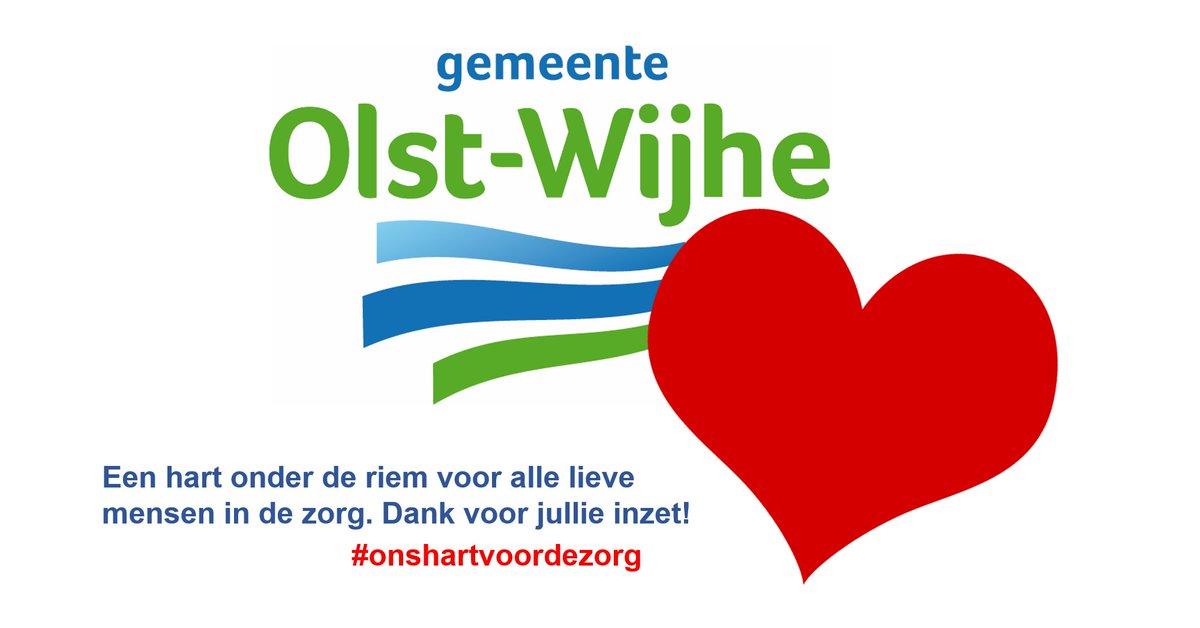 GemOlstWijhe's tweet image. #mijnhartvoordezorg