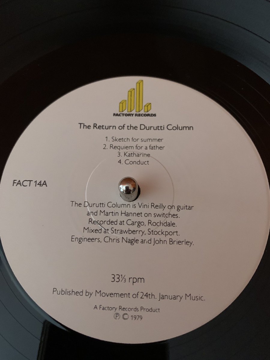 Darrellmitch73's tweet photo. Factory Friday @DuruttiColumn #Fact14 https://t.co/PET6XPII33