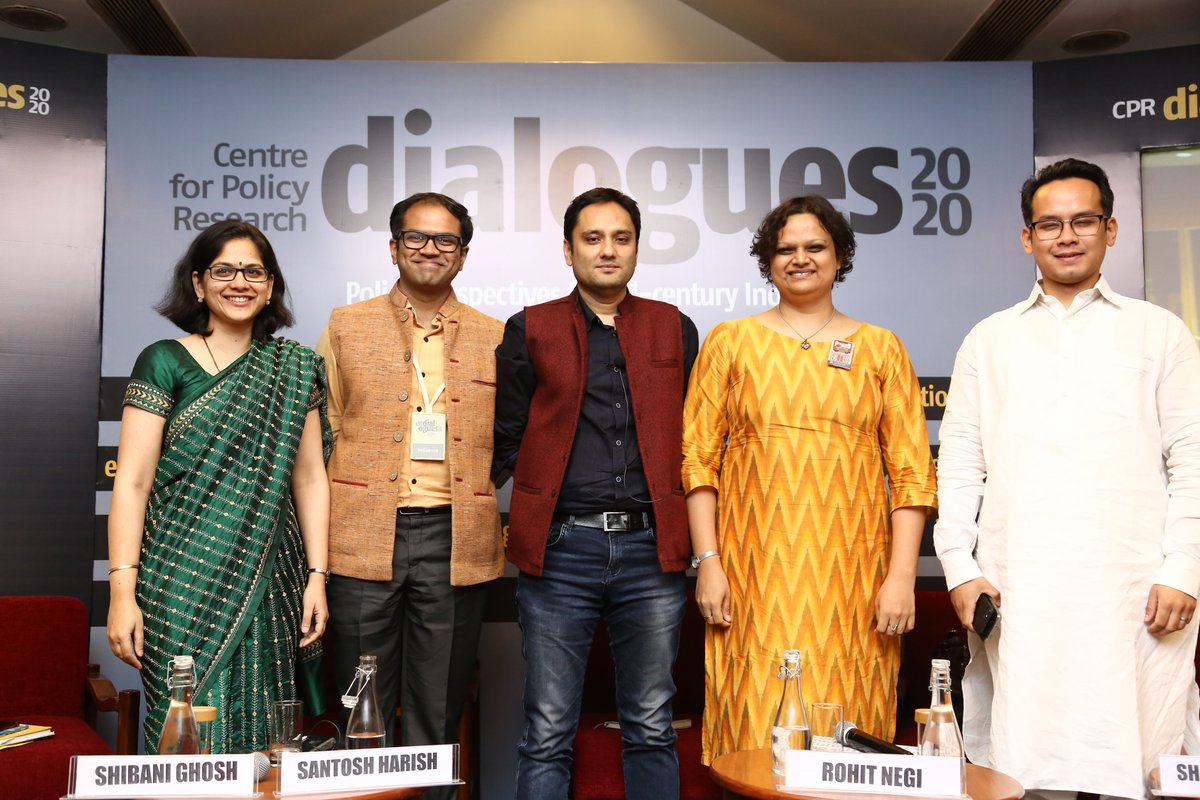 CPR_India's tweet photo. [WATCH]: #CPRDialogues2020 Full video of the discussion on 'The Air Pollution Crisis: Making Political Salience Count' ft @GauravGogoiAsm, @rikshaa, Shreya Gadepalli ( @itdpindia), @santoshharish1 &amp; Shibani Ghosh ( @CPR_Climate). @ThePrintIndia https://t.co/BLY43a0Mc3 https://t.co/osTqST7Wyo