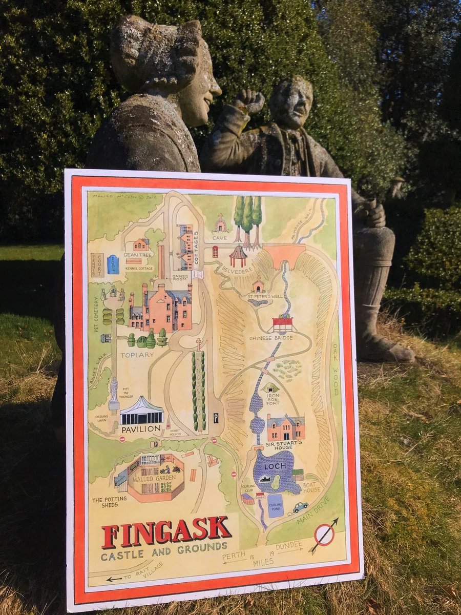 Fingask Castle tweet media