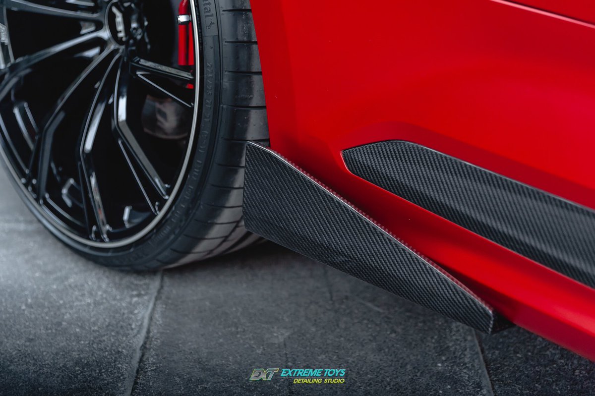 abt_usa's tweet photo. Nicely built Audi RS5 from our partner Extreme Toys wearing a ton of ABT parts like our front spoiler, flics, side blades, wheel arch vents or GR wheels in 21”! #abtamerica #abtsportsline #audi #allthewayabt #audirs5 #audirs5b9 #carbon #extremetoys #audiofamerica #carbonfiber https://t.co/4djRTGZ6T4