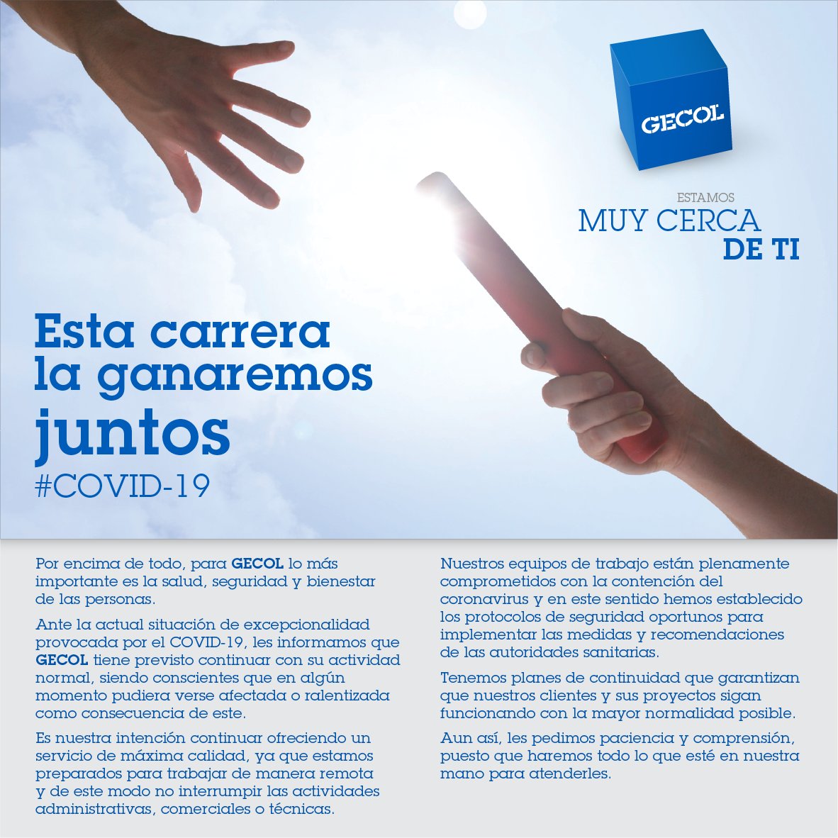 GECOLoficial's tweet photo. #Juntos acabaremos con el #COVID-19
#EsteVirusLoParamosUnidos https://t.co/1G2vi4vvbh