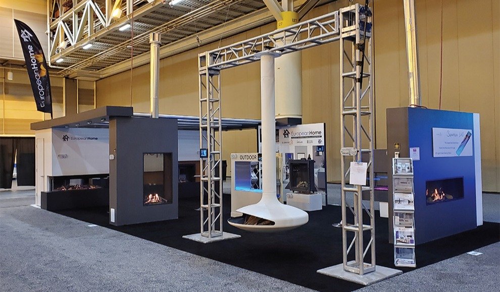 EuropeanHome1's tweet photo. We wish we could have brought our booth back to Boston with us... Thanks again everyone for a wonderful HPBExpo!
#hpba #modernfireplace #suspendedfireplace #directventfireplace #electricfireplace https://t.co/hBz8Kv3ofF