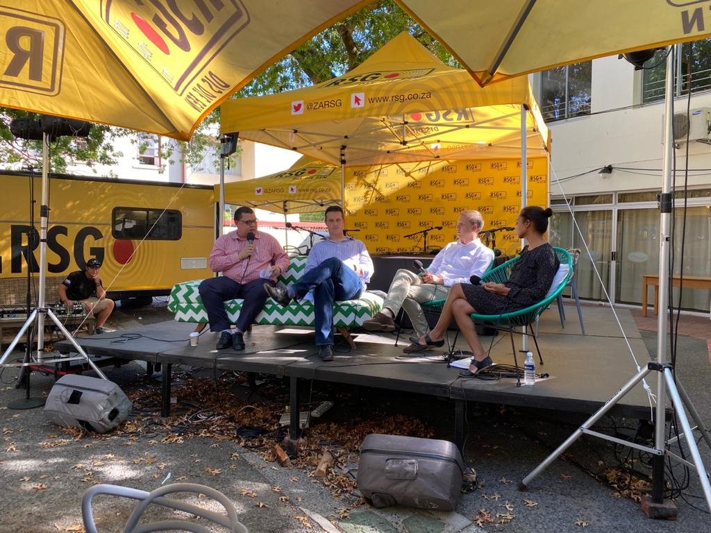 kimantheasmith's tweet photo. Panelist at Woordfees 2020 on possible solutions for unemployment in the WC and the role that government can/should play in addressing the challenges https://t.co/6cRG3kVzBz