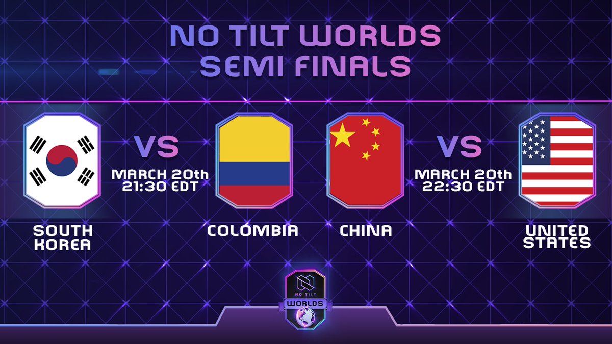 🇪🇸 ¡Enfrentamientos de hoy!

🇬🇧 Today's matches! 

🇰🇷 <a href="/Team_Korea_CR/">Team Korea CR</a> vs 🇨🇴 <a href="/SelColEsports/">Seleccion Colombia Esports</a> 
🇨🇳 <a href="/TeamChinaCR/">TeamChinaCR</a> vs 🇺🇸 <a href="/TeamUSA_CR/">Team USA CR</a> 

#NTWorlds <a href="/ClashRoyale/">Clash Royale</a> <a href="/ClashRoyaleES/">Clash Royale ES</a> <a href="/ClashRoyaleBR/">Clash Royale BR</a> <a href="/EsportsRoyaleES/">Esports Royale ES</a> <a href="/EsportsRoyaleEN/">Clash Royale Esports</a> <a href="/EsportsRoyaleBR/">EsportsRoyaleBR</a>